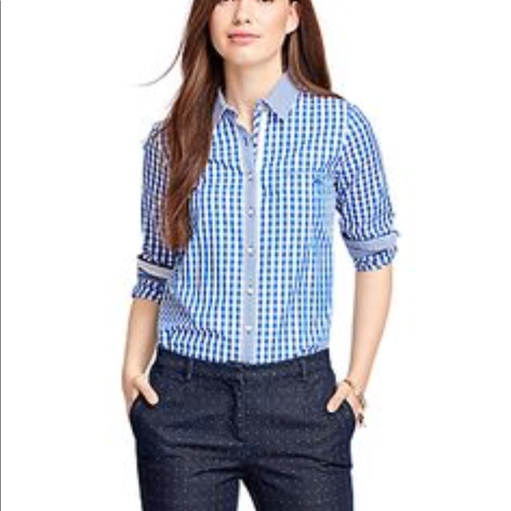 Brooks Brothers - Blue Gingham Button Down